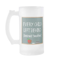 Funny Retired Teacher Frosted Mug