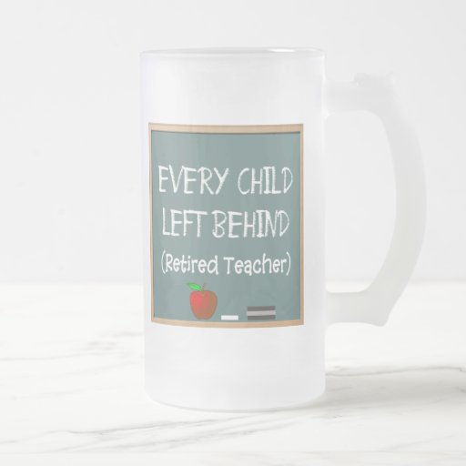 Funny Retired Teacher Frosted Mug