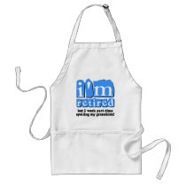 Funny retirement apron