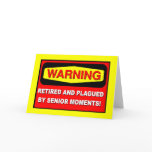 Funny retirement card
