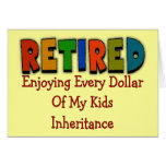 Funny Retirement Gifts Greeting Cards