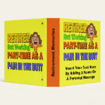 Funny Retirement Memories Avery Binder
