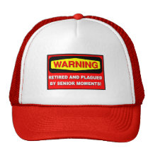Funny retirement mesh hats