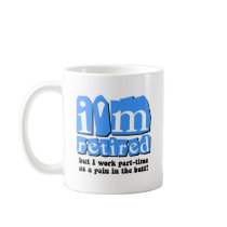 Funny retirement mugs