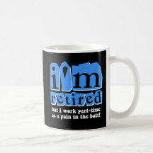 Funny retirement mugs