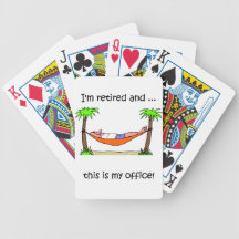 funny retirement playing cards