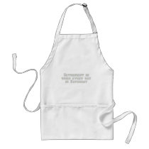 Funny Retirement Saying Apron