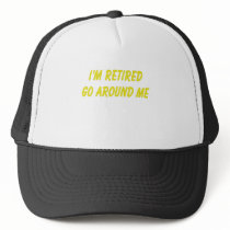Funny Retirement Saying hats