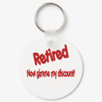 Funny Retirement Saying keychains