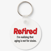 Funny Retirement Saying keychains