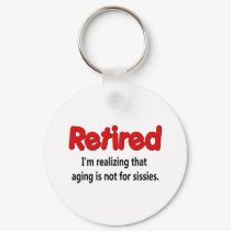 Funny Retirement Saying keychains