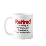 Funny Retirement Saying mugs