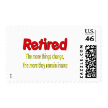Funny Retirement Saying postage by retirement_gifts Funny Retirement Saying postage
