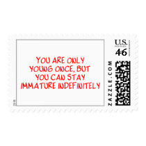 Funny Retirement Saying postage