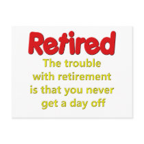 Funny Retirement Saying postcards by retirement_gifts Funny Retirement Saying postcards