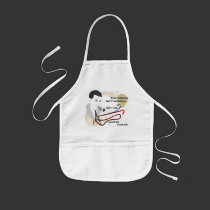 Funny Retro Dad Coffee Apron aprons