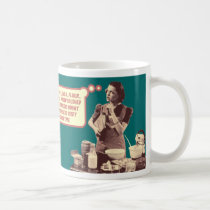 Funny Retro Housewife Mug mugs