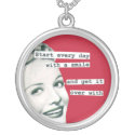 FUNNY RETRO HOUSEWIFE NECKLACE necklace