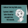 Funny Retro Mom Greeting Card