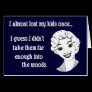 Funny Retro Mom Greeting Card