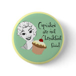 Funny Retro Mom Saying Button