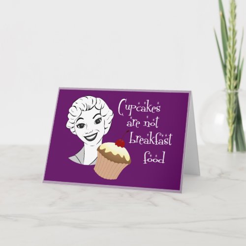 Funny Retro Mom Saying Greeting Card