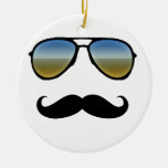 Funny Retro Sunglasses with Moustache ornaments