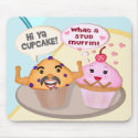 Funny Retro Sweet Talk Mousepad