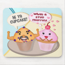 Funny Retro Sweet Talk Mousepad by jamiecreates1 Funny Retro Sweet Talk Mousepad