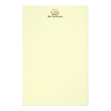 Funny Rise and Shine? Customized Stationery
