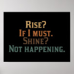 Funny Rise and Shine? Poster