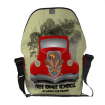 Funny Road kill Messenger Bag