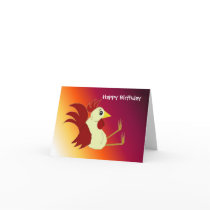Funny Rooster Birthday Cards