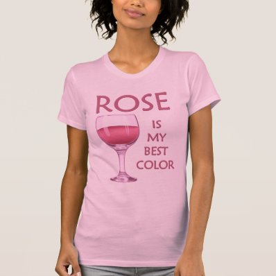 Funny Rose Wine Party T-shirt