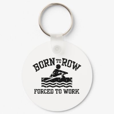 Funny Rowing key chains