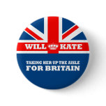 Funny Royal Wedding Pinback Button