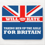 Funny Royal Wedding mousepads