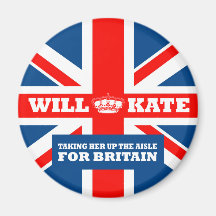 Funny Royal Wedding Refrigerator Magnets