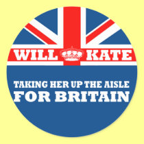 Funny Royal Wedding stickers