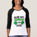 Funny Rub My Shamrocks 1 St Patrick's Day t-shirts