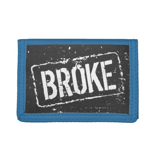 Funny rubber stamp wallet Personalizable text Zazzle