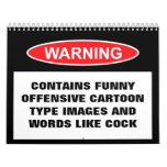 Funny,rude 2011 calendars