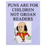funny rules for writers flyers