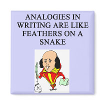 funny rules for writers magnets