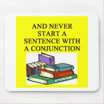 funny rules for writers mousepads