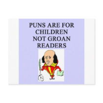 funny rules for writers postcards