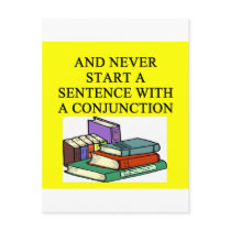funny rules for writers post cards