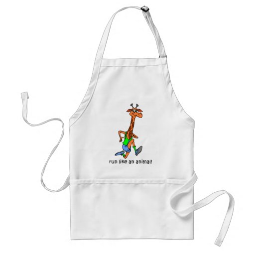 Funny running aprons