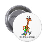 Funny running button