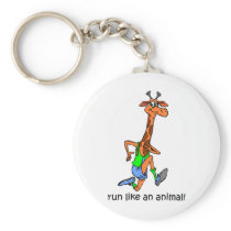 Funny running key chains